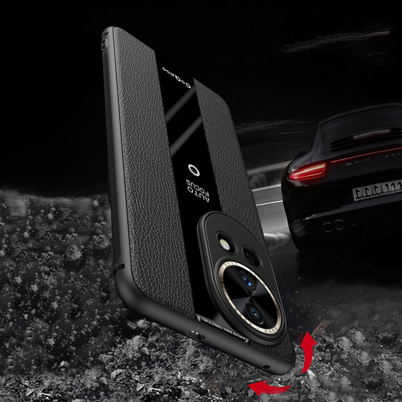 Q.COO Non-slip Case for Huawei nova 12 Pro 5G / 12 Ultra 5G Cover Leather+TPU+Acrylic Slim Smartphone Shell Q.COO Non-slip Case for Huawei nova 12 Pro 5G / 12 Ultra 5G Cover Leather+TPU+Acrylic Slim Smartphone Shell